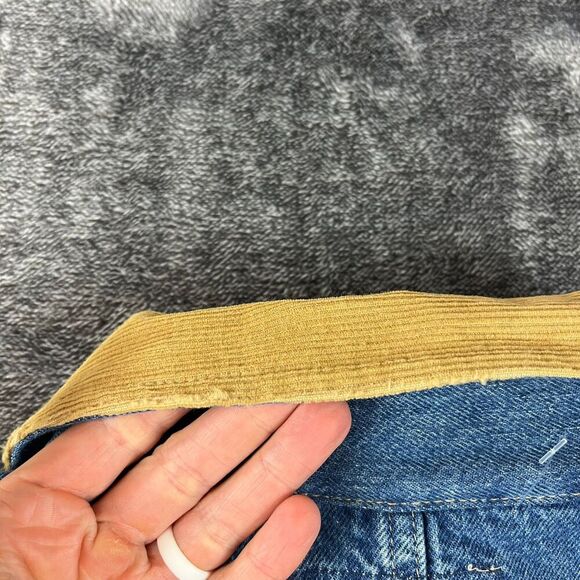 Polo Ralph Lauren Denim Utility Jacket Field Chore Corduroy Collar Men's L NWOT - Picture 10 of 12
